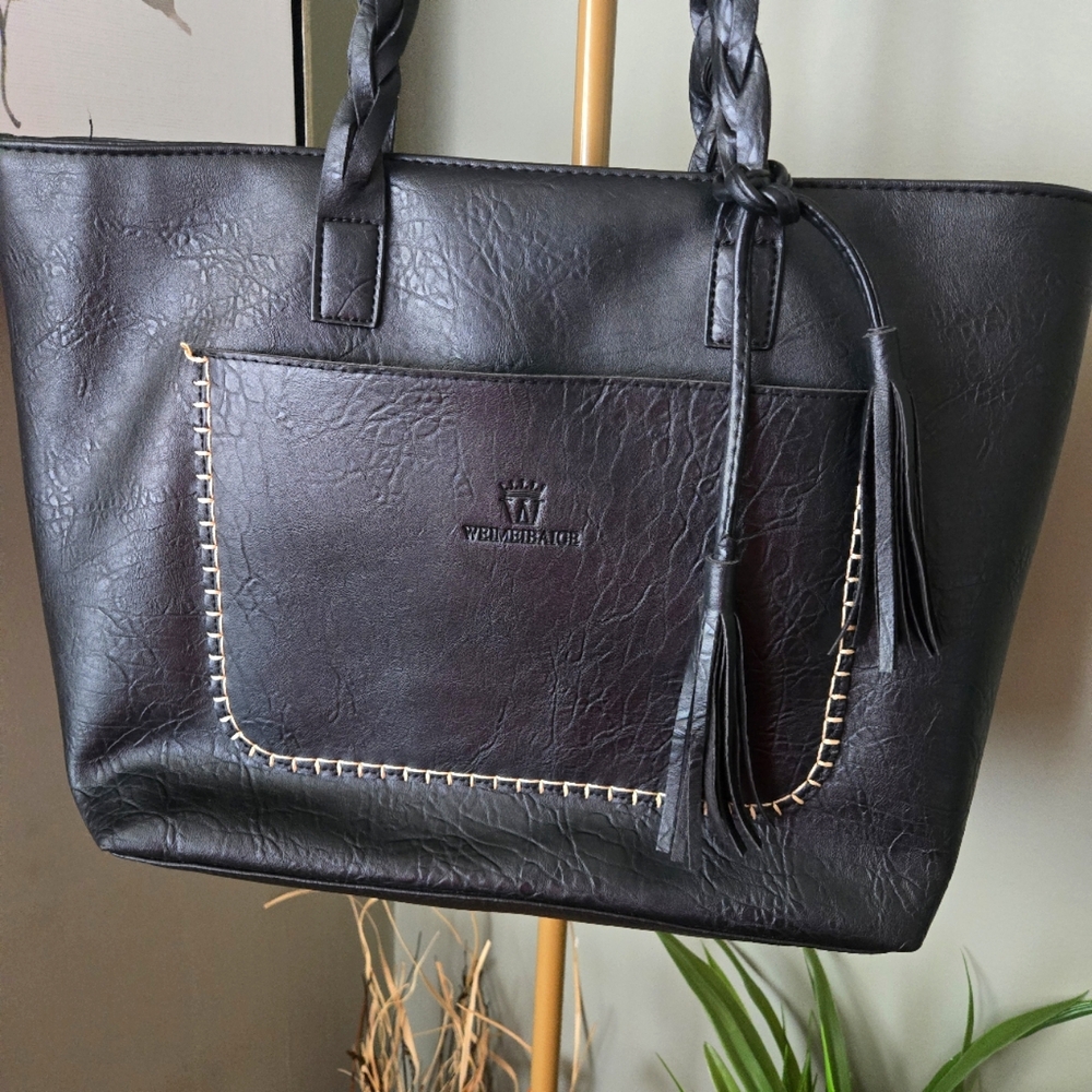 Weimeibaige Tote Bag Black